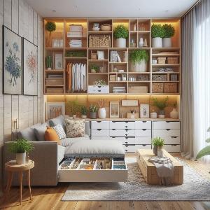 Maximize Space Innovative Drawer Slide Solutions for Small Living Areas-1